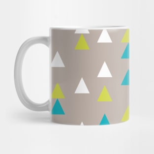 Blue Lime Tribal Arrows Pattern Indian Ethnic Mug